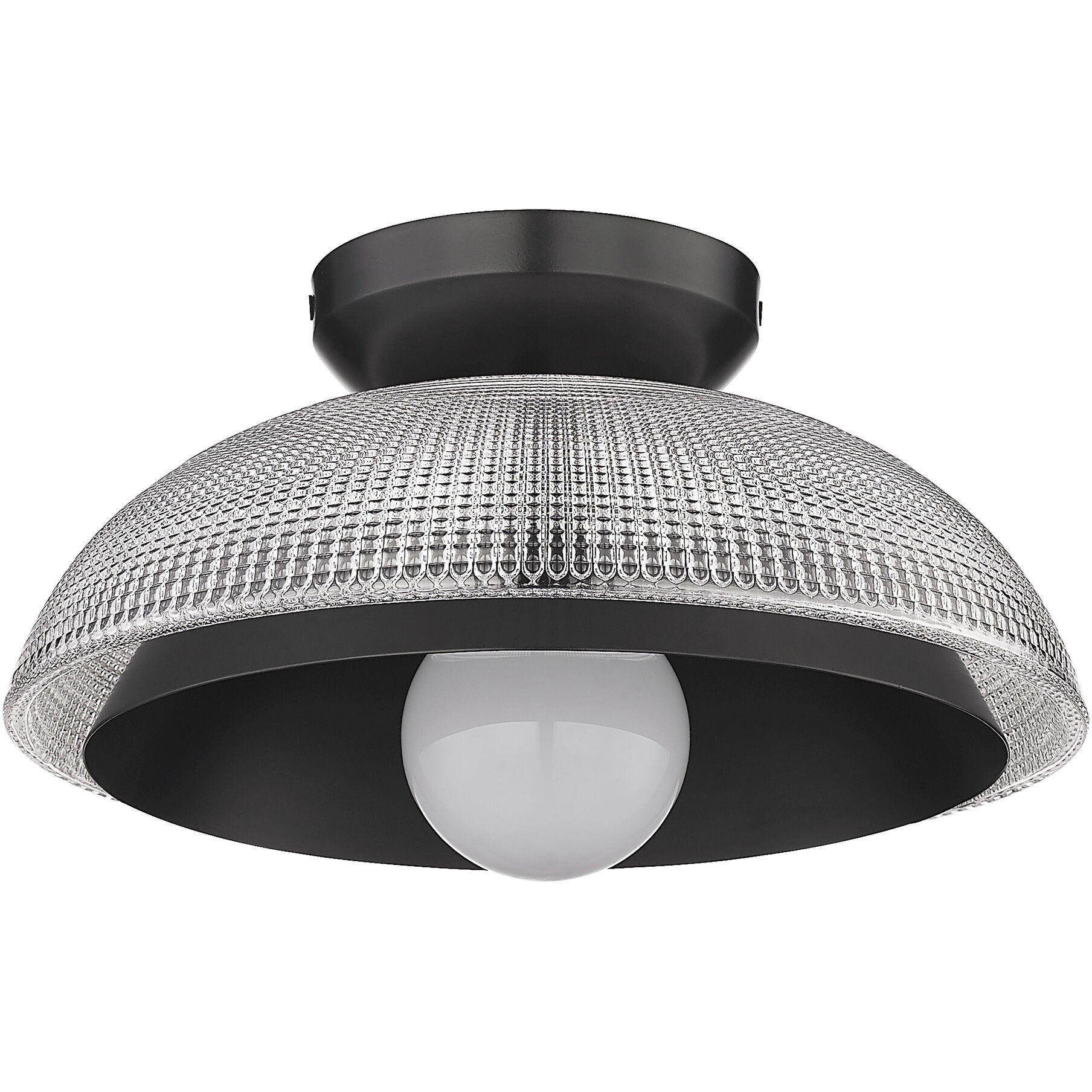 Flush mount ceiling light matte black online